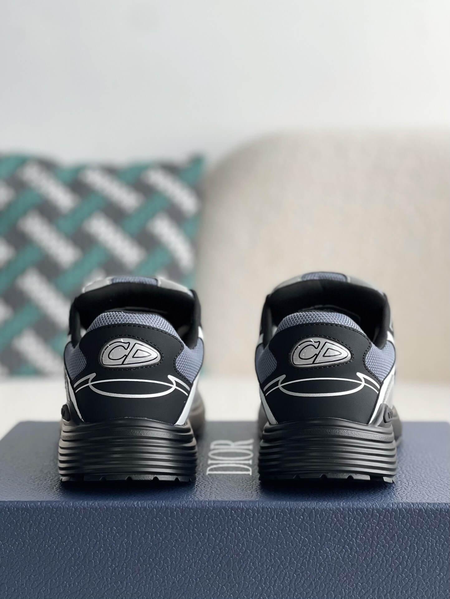 Dior B30 Anthracite Grey Black Sneaker - tntwear1