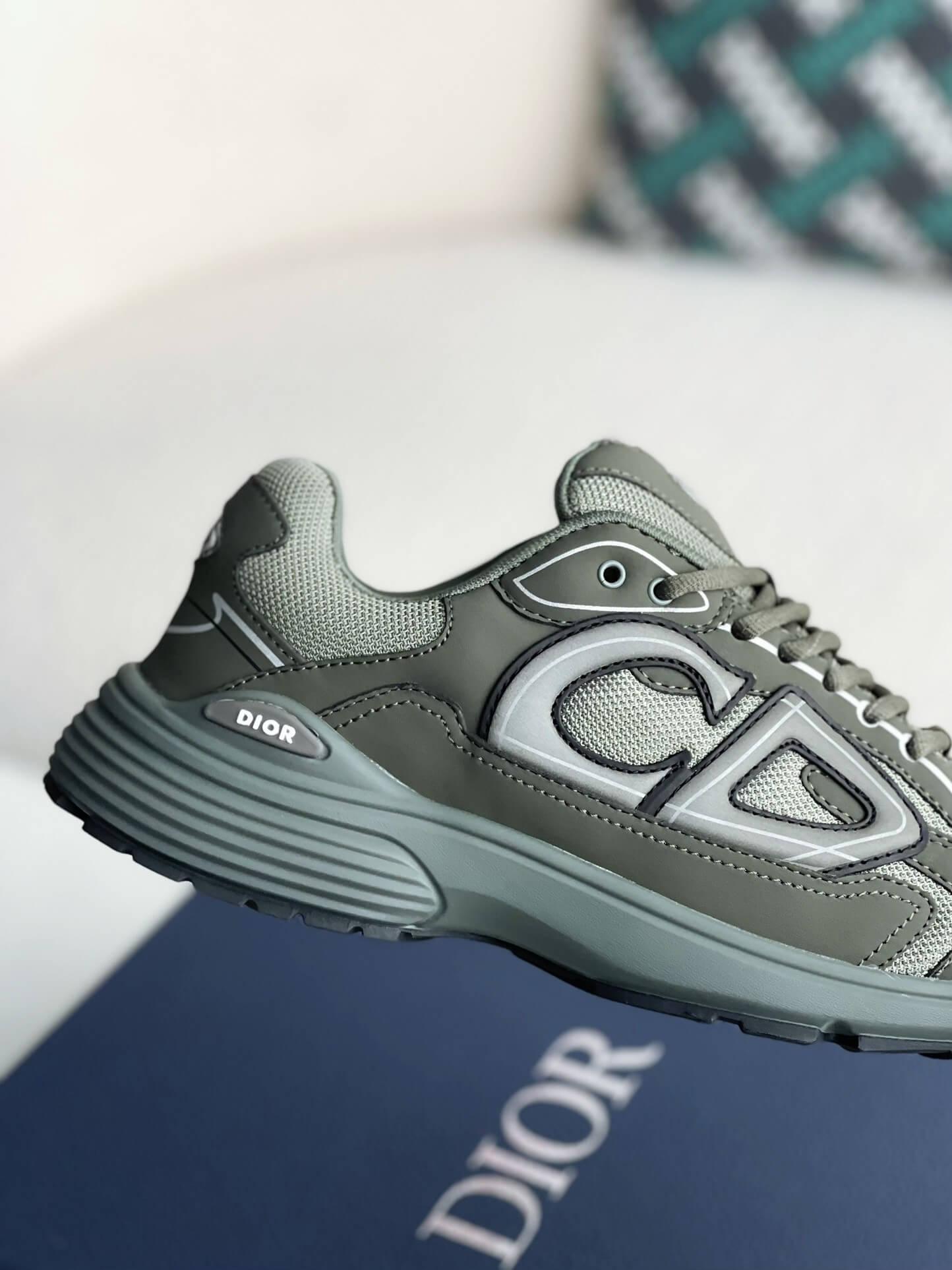 Dior B30 Khaki Green Sneaker - tntwear1