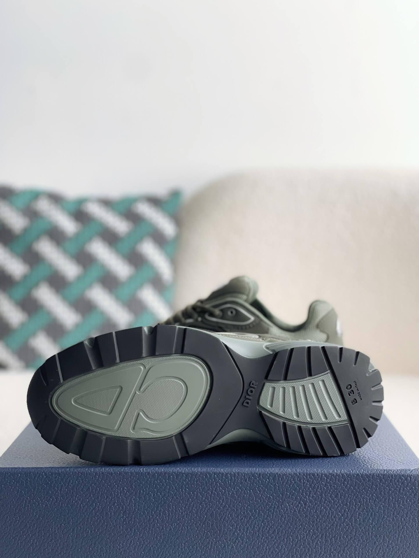 Dior B30 Khaki Green Sneaker - tntwear1