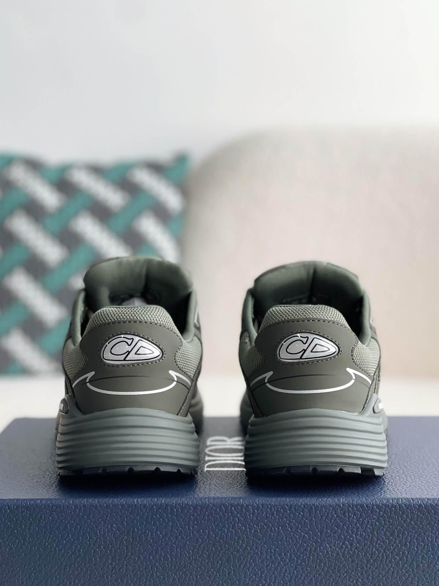 Dior B30 Khaki Green Sneaker - tntwear1