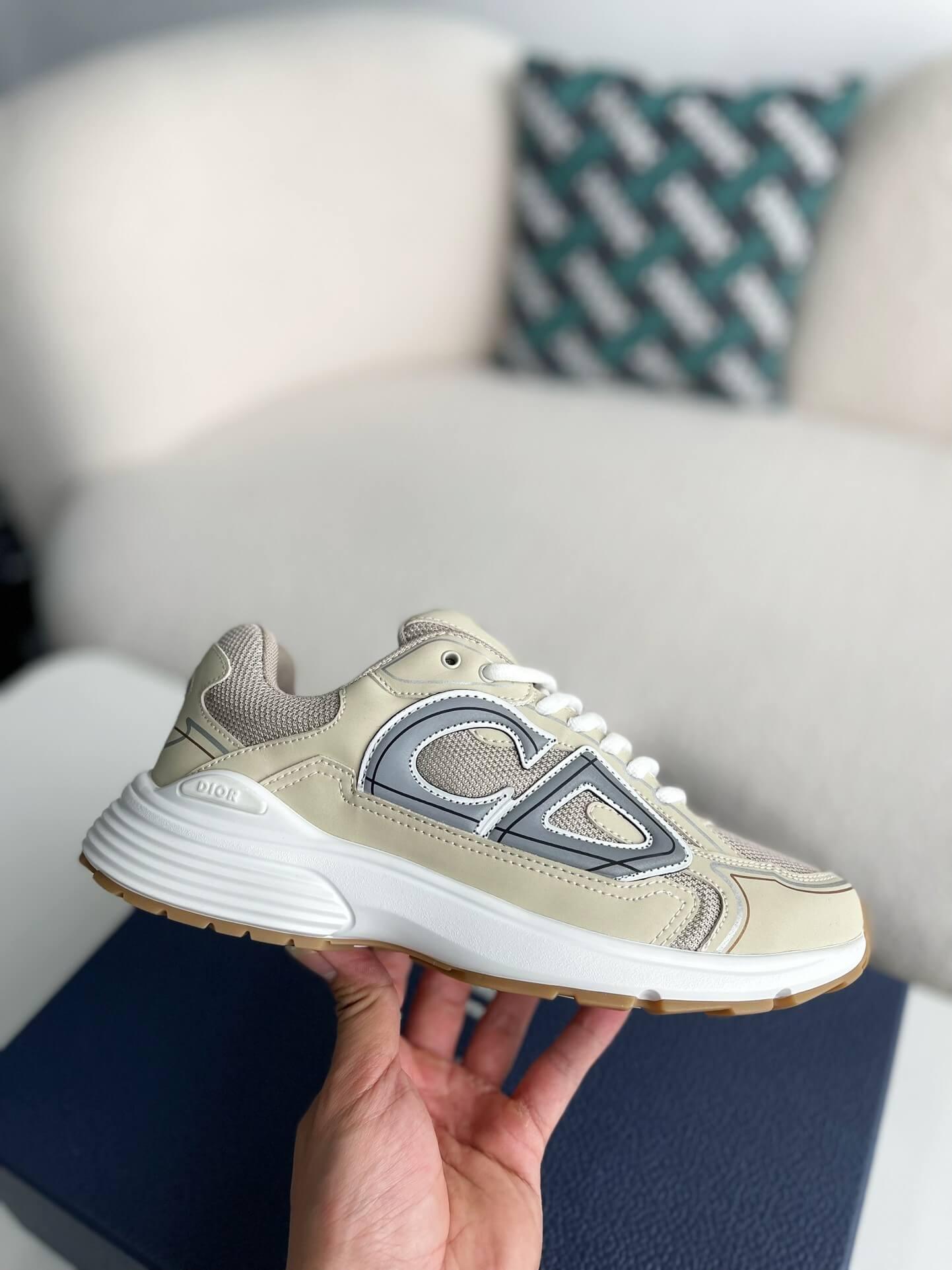 Dior B30 Sneaker Cream Sneakers - tntwear1