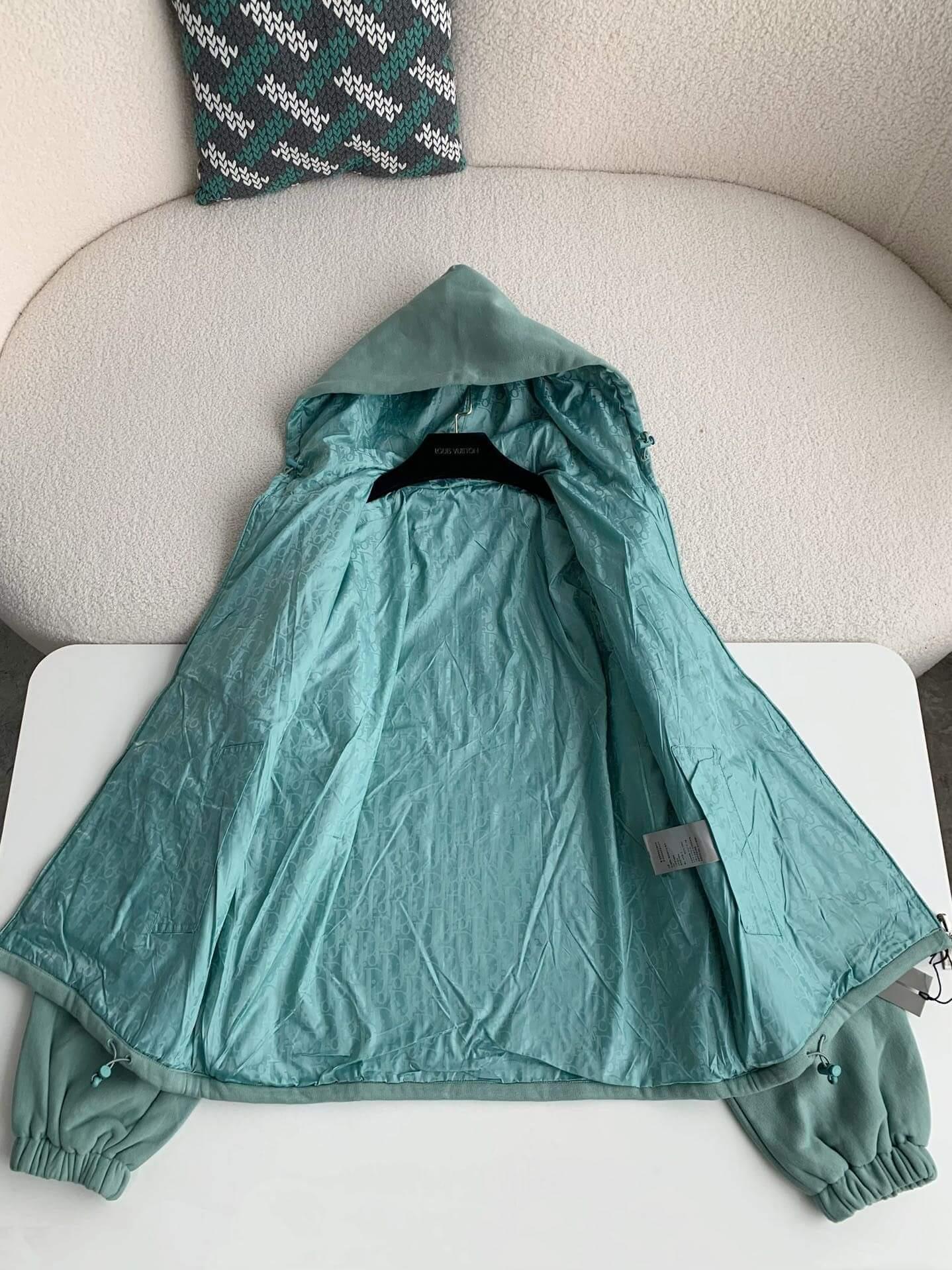 Dior CD Icon Zip-Up Reversible Hooded Jacket - tntwear1