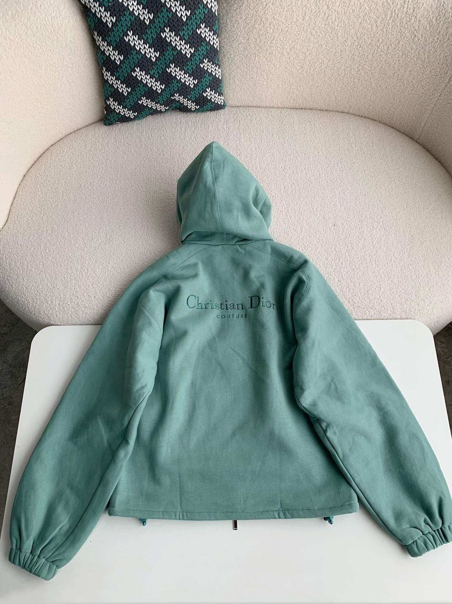 Dior CD Icon Zip-Up Reversible Hooded Jacket - tntwear1