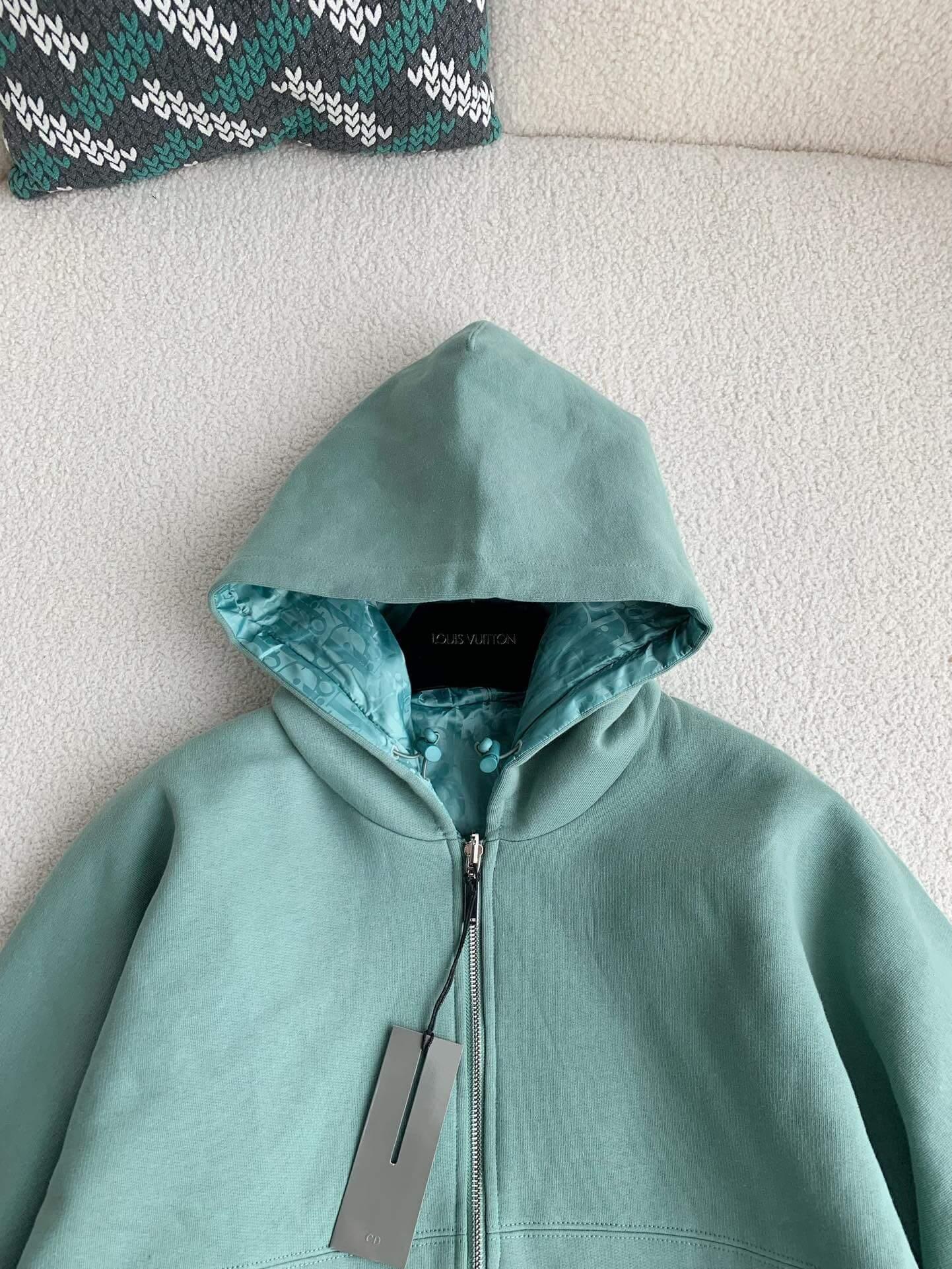 Dior CD Icon Zip-Up Reversible Hooded Jacket - tntwear1