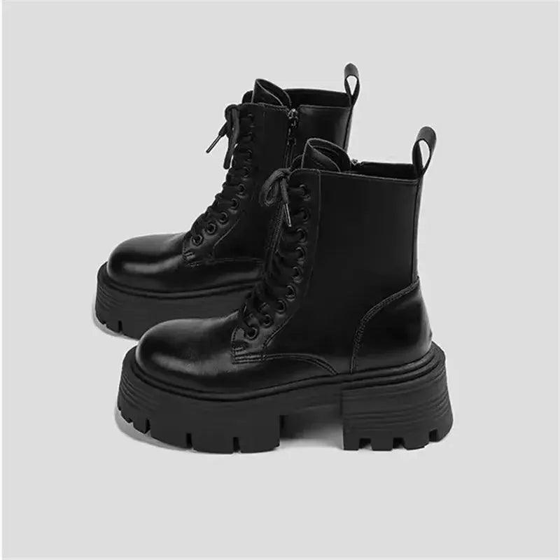 Edith Platform Boots - tntwear1