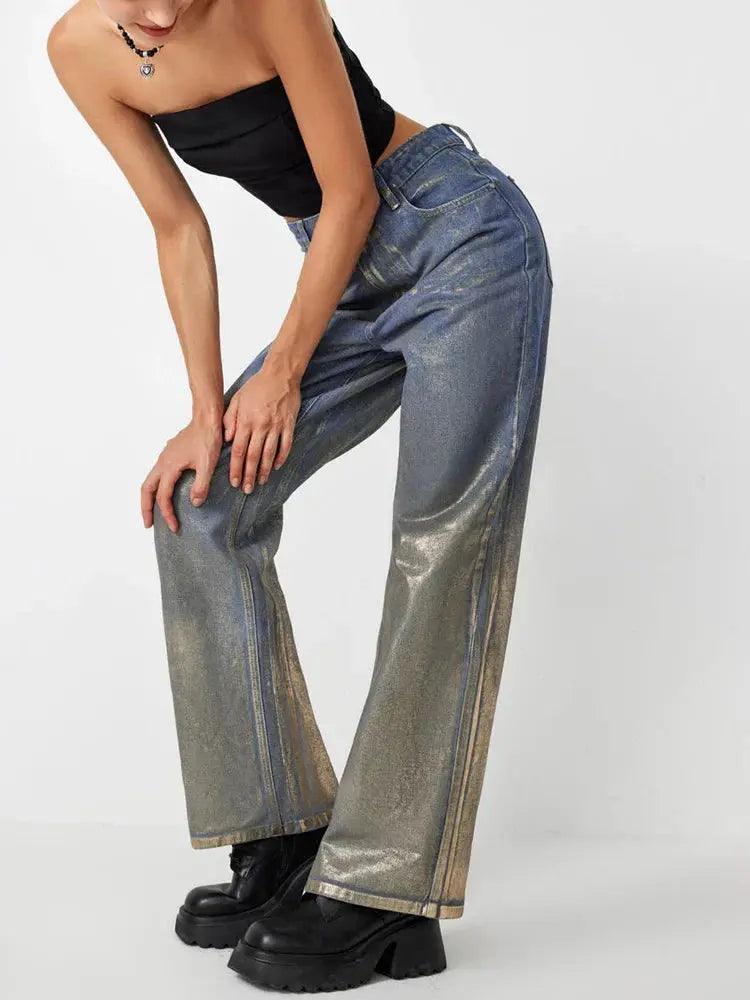 EleganceEclipse Street Jeans - tntwear1