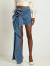 Gala Chic Denim Skirt - tntwear1