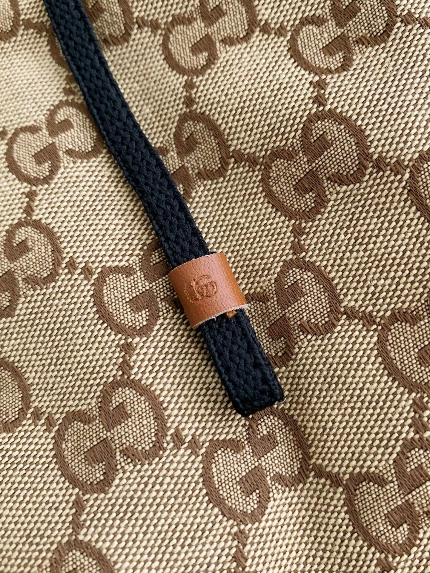 Gucci GG Camel & Ebony Jacquard Hooded Jacket