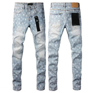 Premium Brand PRPL Roca Jeans Ripped P009 - tntwear1