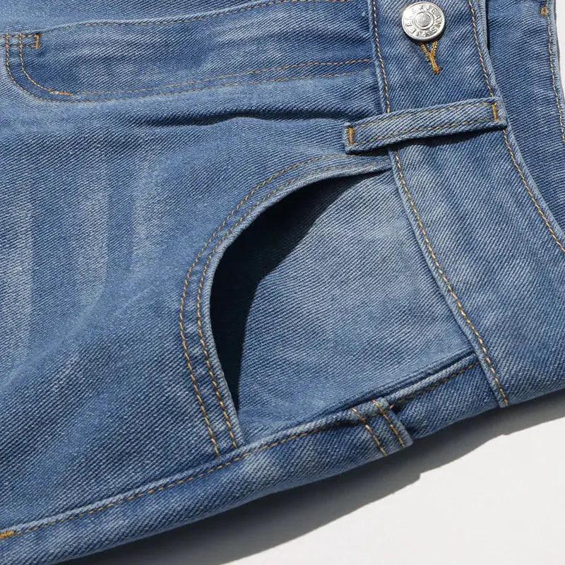 KoreStyle Hollow-Out Denim - tntwear1