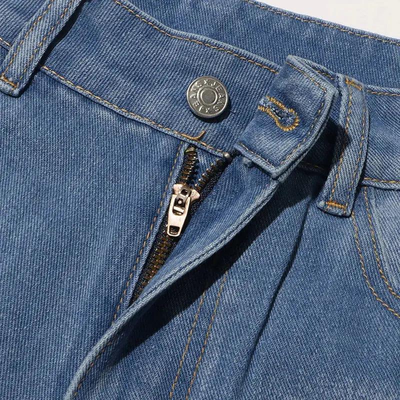 KoreStyle Hollow-Out Denim - tntwear1