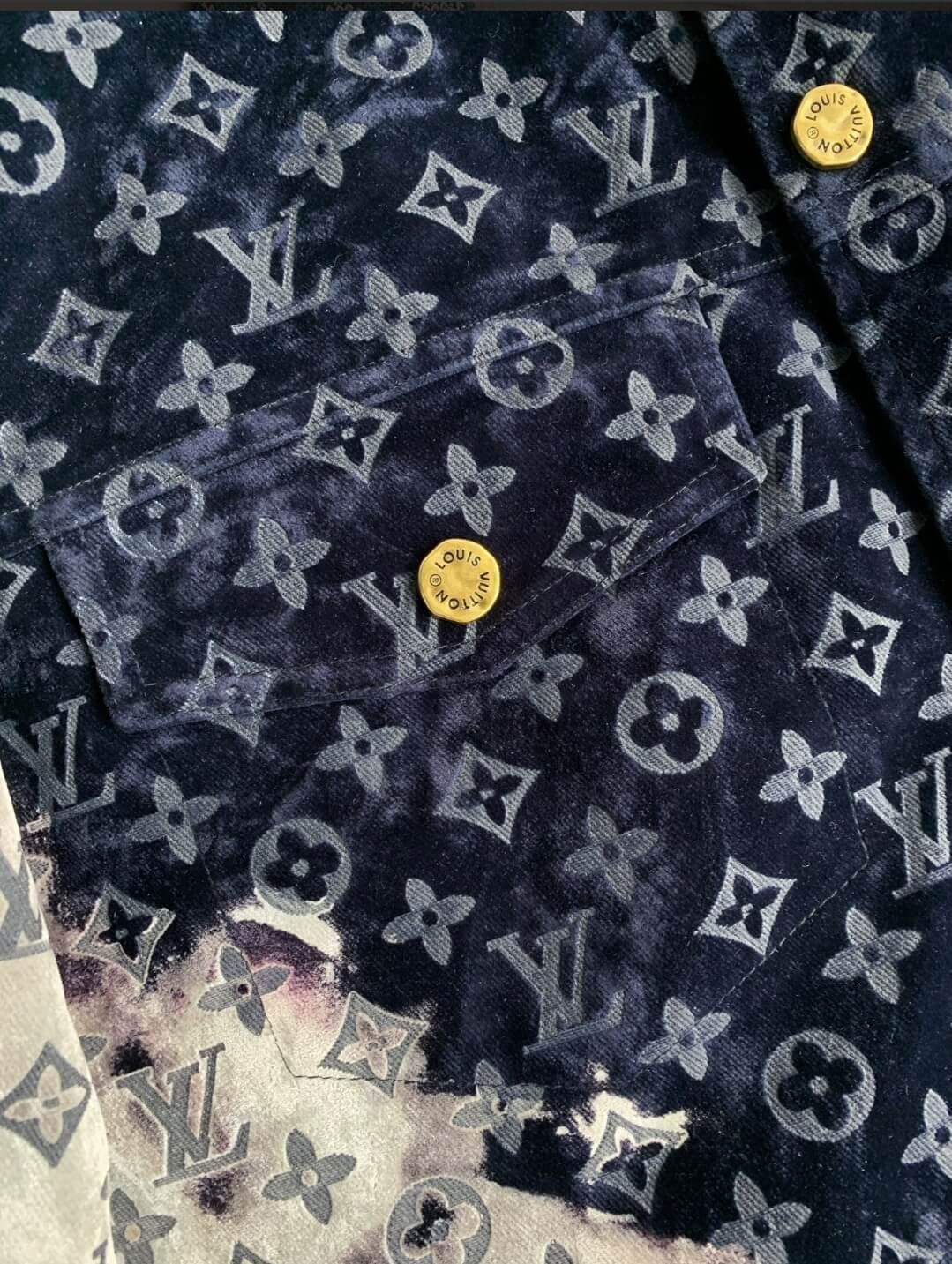 LV Monogram Denim Trucker Jacket - tntwear1