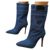 Lexington Denim Heels - tntwear1