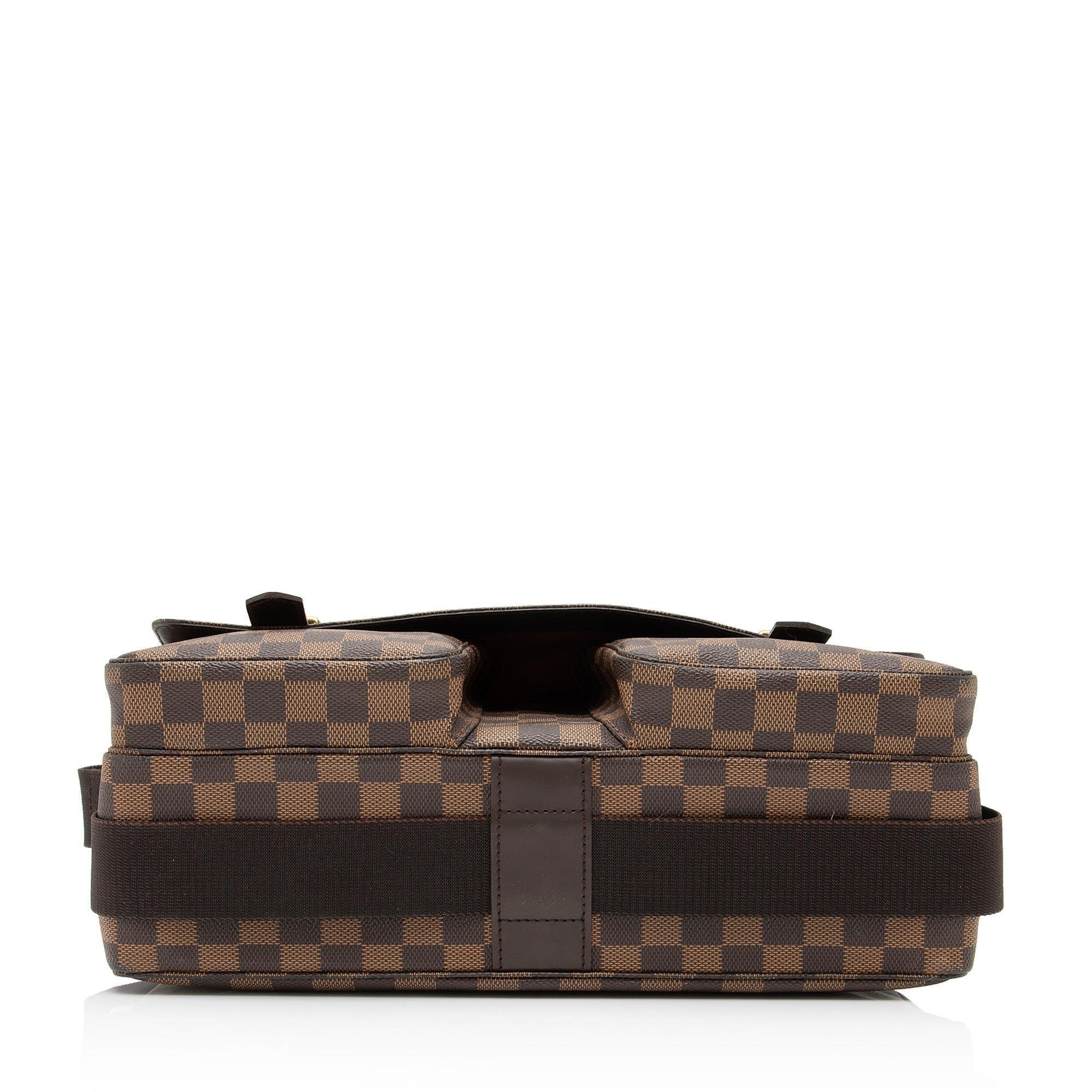 Louis Vuitton Vintage Damier Ebene Broadway Messenger Bag - tntwear1