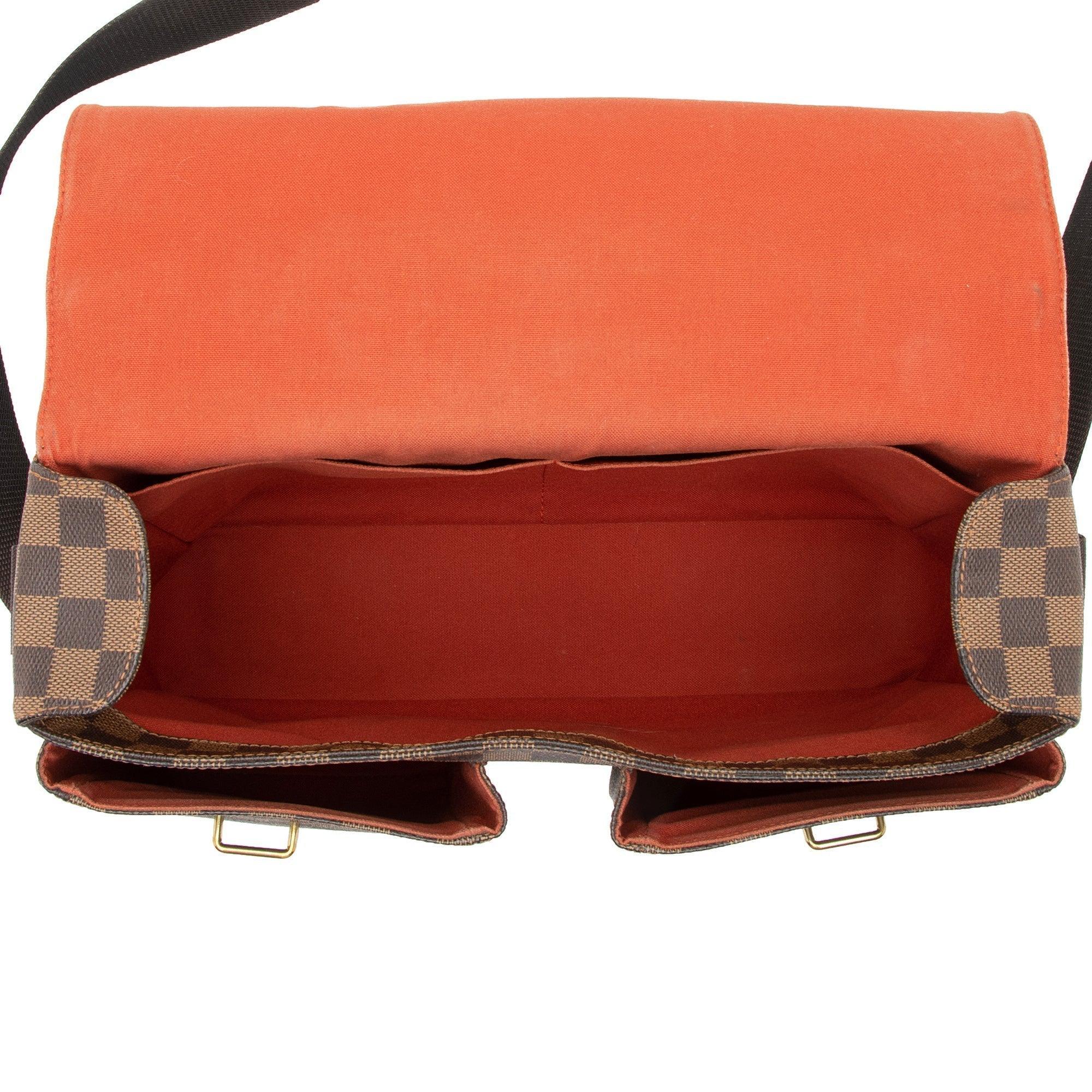 Louis Vuitton Vintage Damier Ebene Broadway Messenger Bag - tntwear1