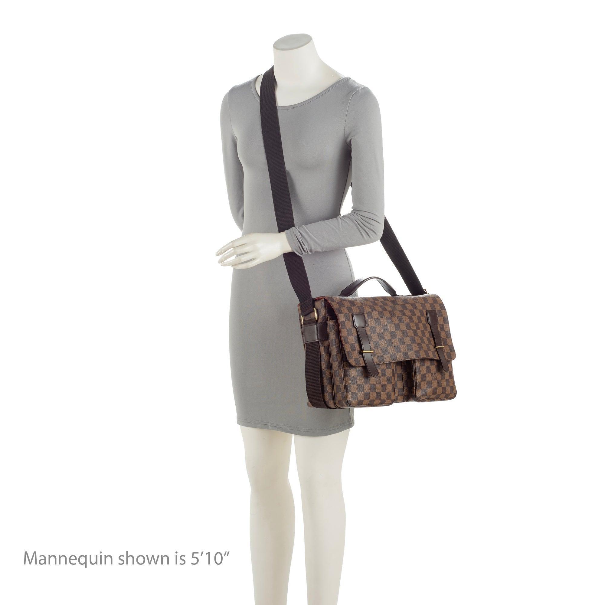 Louis Vuitton Vintage Damier Ebene Broadway Messenger Bag - tntwear1