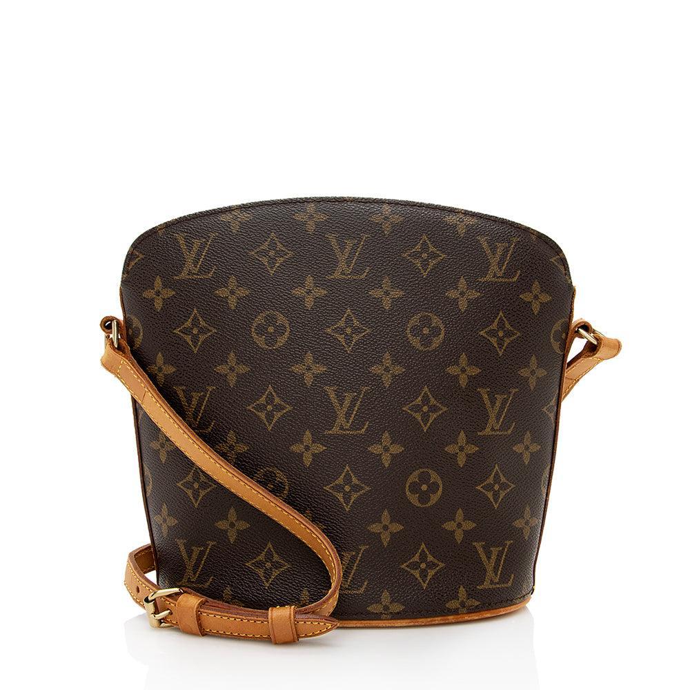 Louis Vuitton Vintage Monogram Canvas Drouot Shoulder Bag - tntwear1