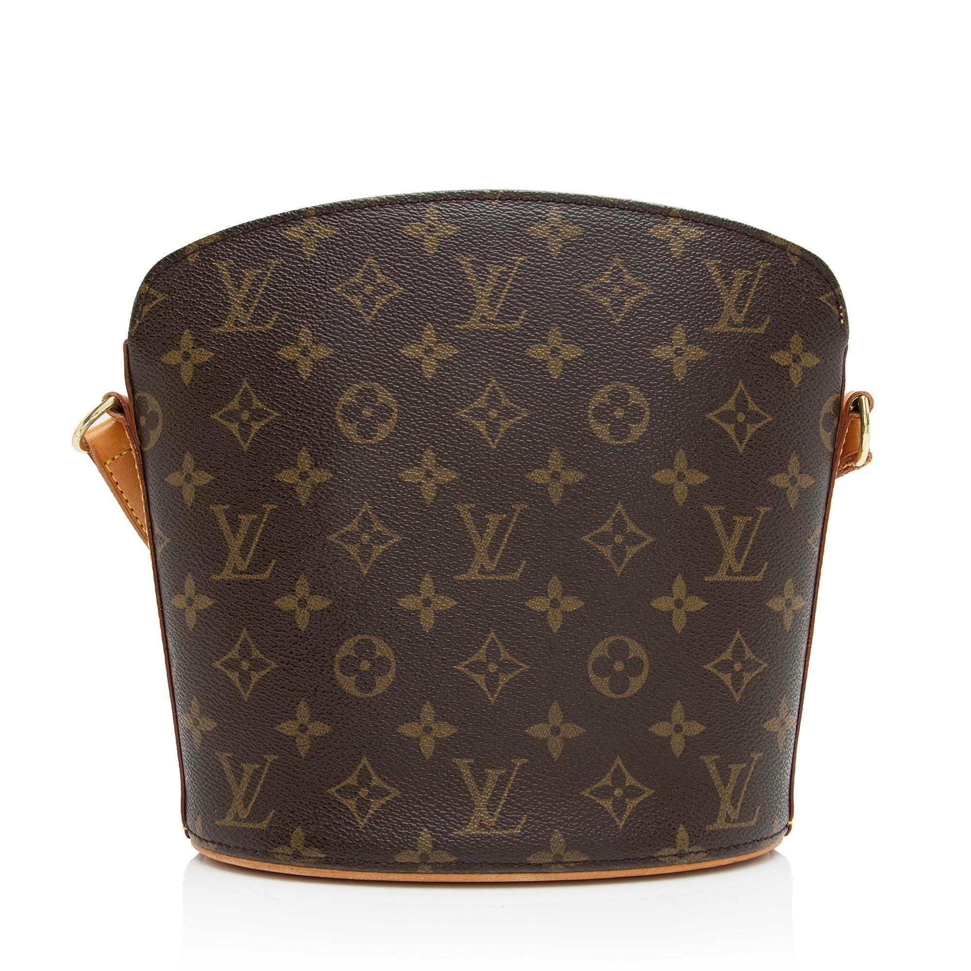 Louis Vuitton Vintage Monogram Canvas Drouot Shoulder Bag - tntwear1