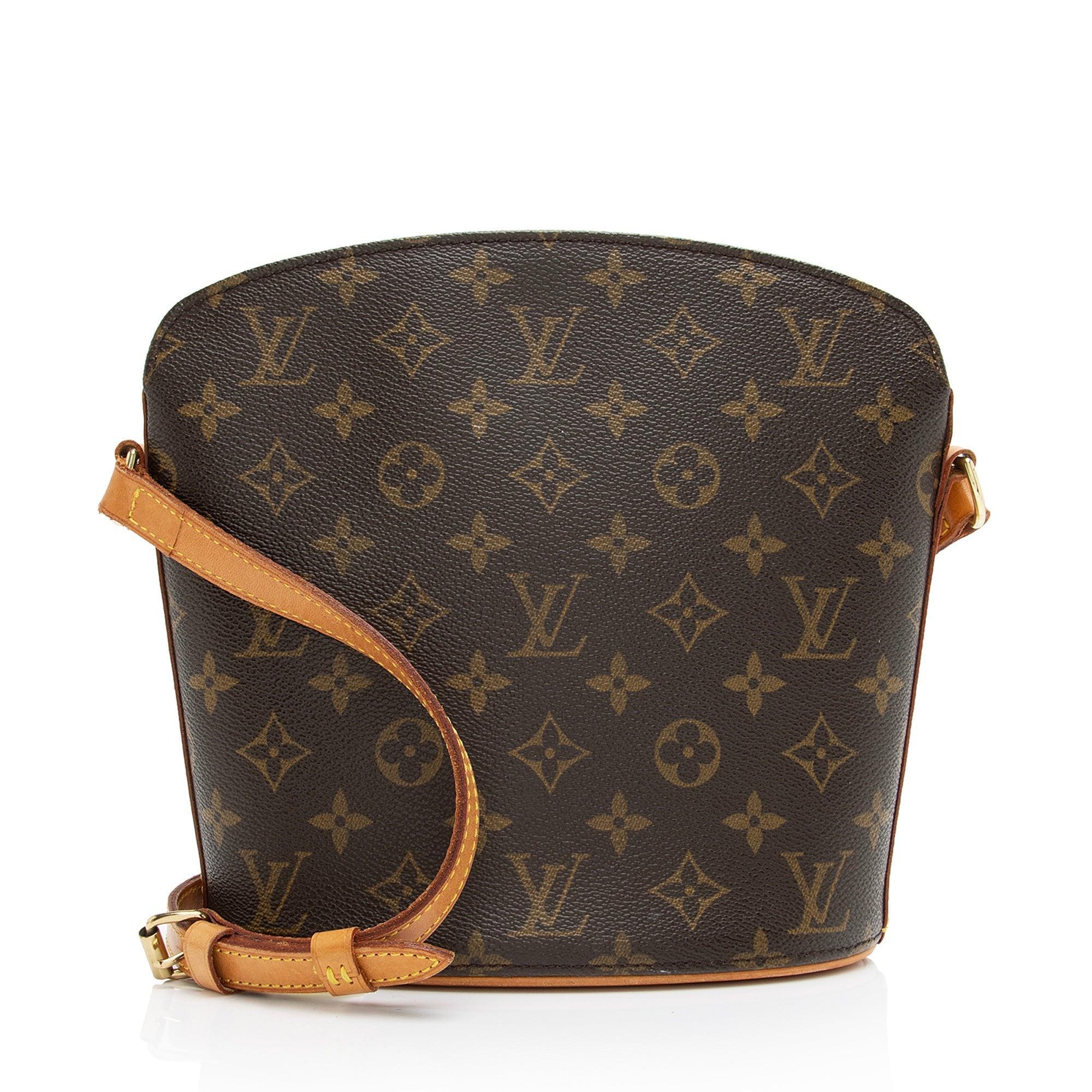 Louis Vuitton Vintage Monogram Canvas Drouot Shoulder Bag - tntwear1