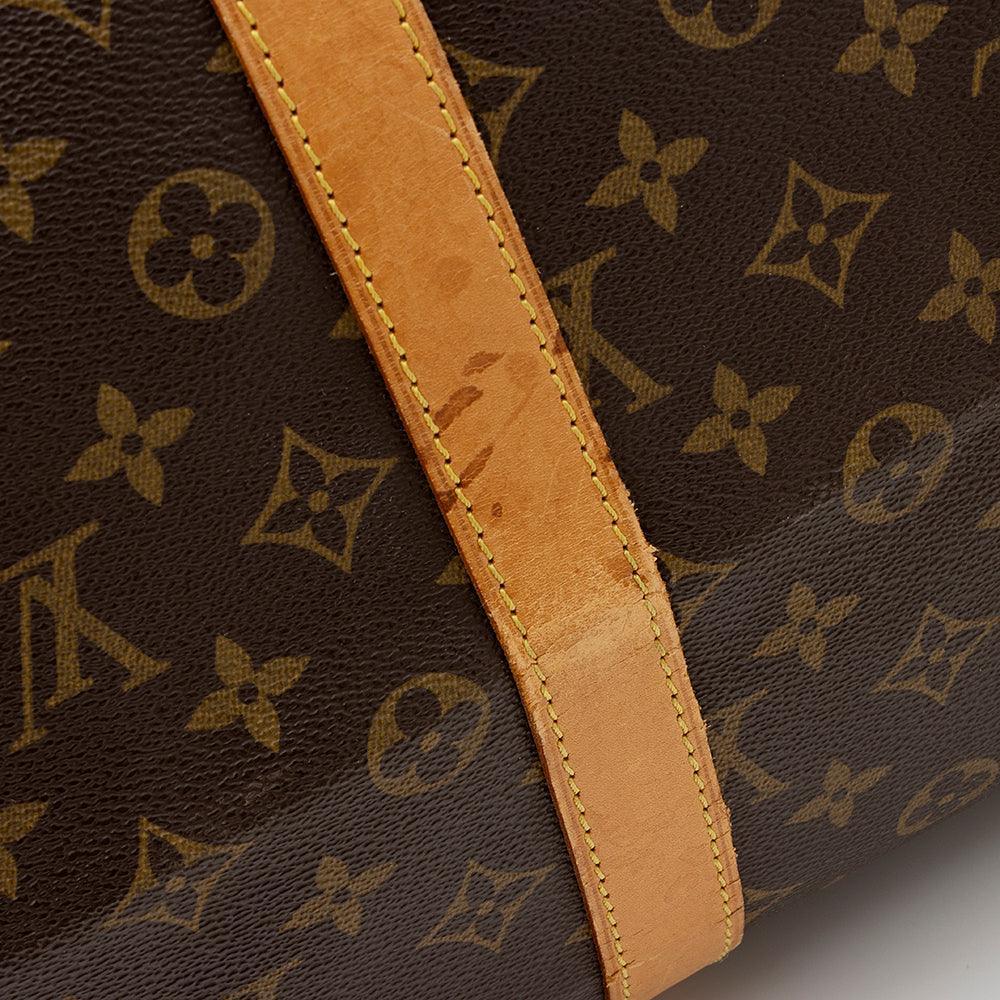 Louis Vuitton Vintage Monogram Canvas Keepall Bandouliere 55 Duffle Bag - tntwear1