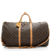 Louis Vuitton Vintage Monogram Canvas Keepall Bandouliere 60 Duffle Bag - tntwear1