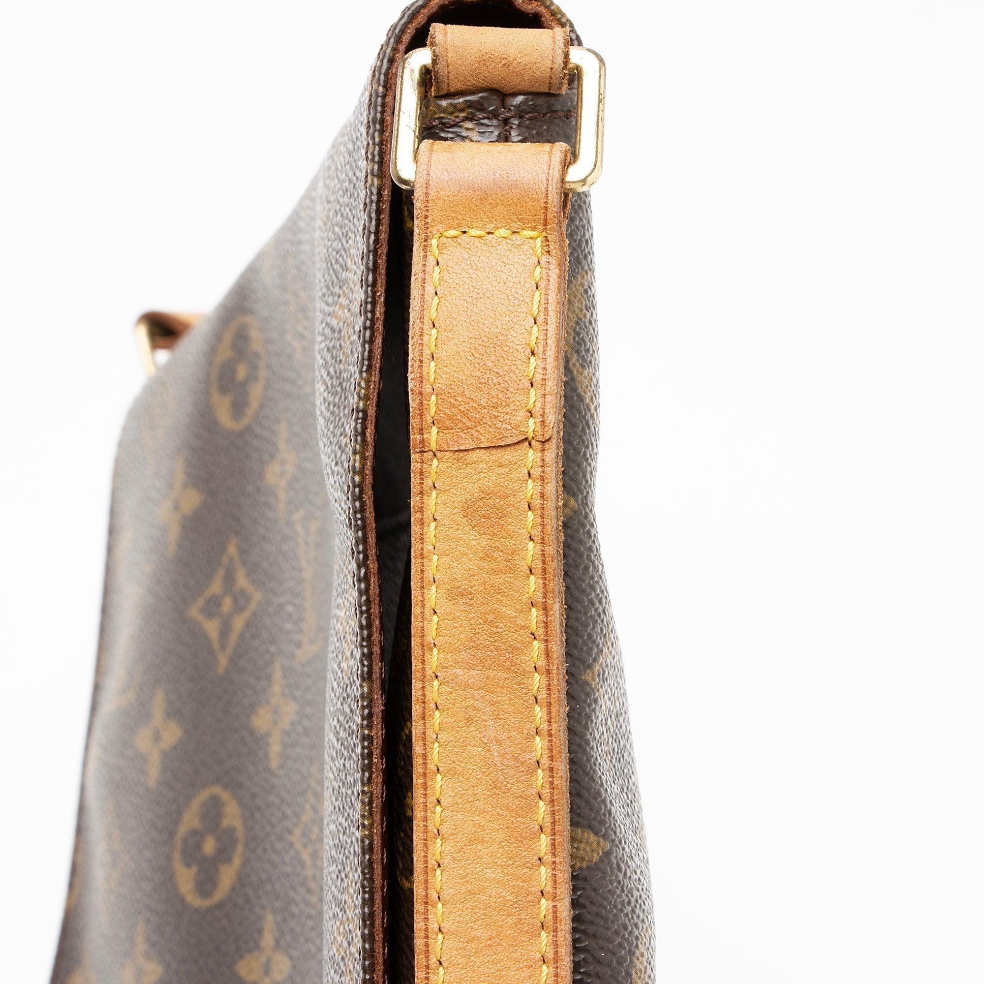Louis Vuitton Vintage Monogram Canvas Musette Tango Shoulder Bag - tntwear1