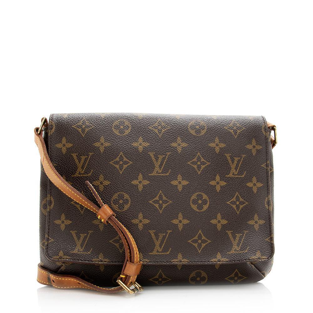 Louis Vuitton Vintage Monogram Canvas Musette Tango Shoulder Bag - tntwear1