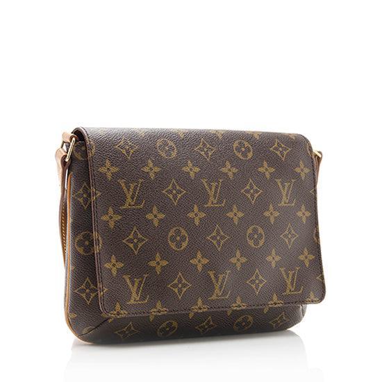Louis Vuitton Vintage Monogram Canvas Musette Tango Shoulder Bag - tntwear1