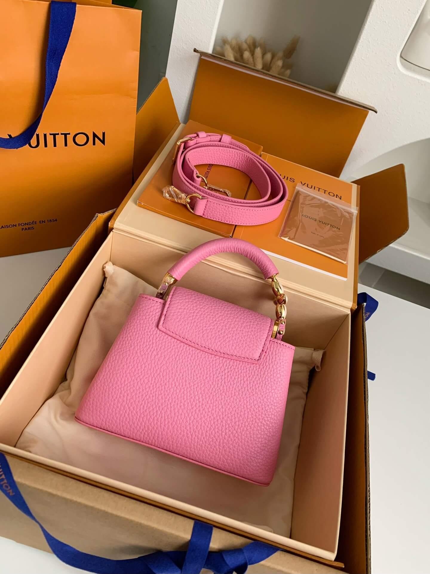 LV Capucines Mini "Pink" - tntwear1