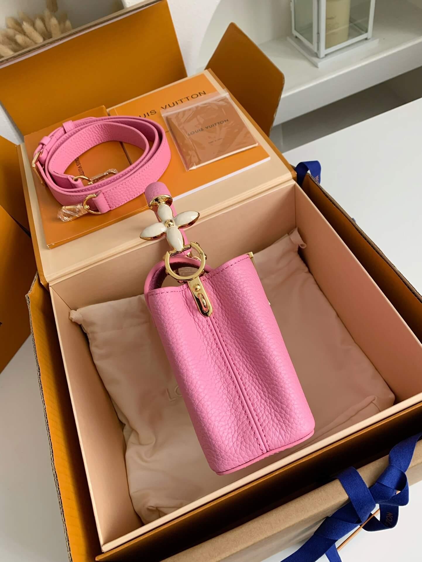 LV Capucines Mini "Pink" - tntwear1