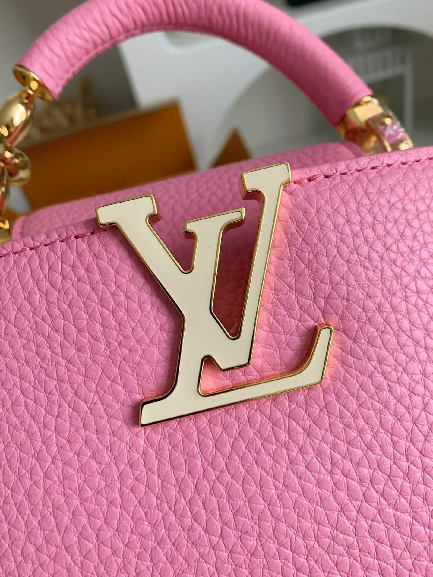 LV Capucines Mini "Pink" - tntwear1