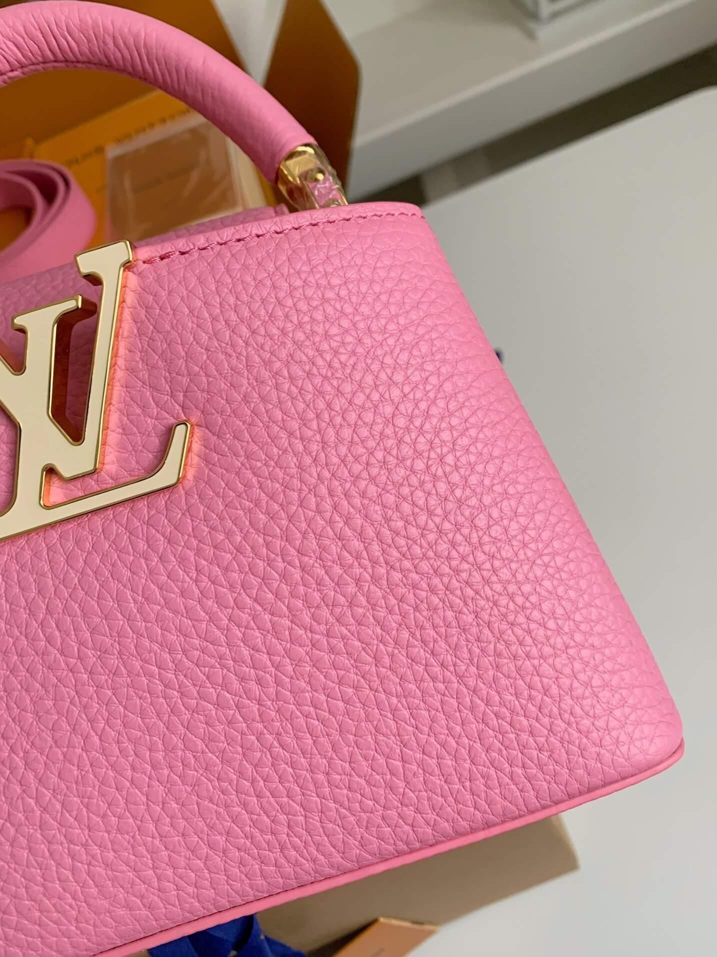 LV Capucines Mini "Pink" - tntwear1
