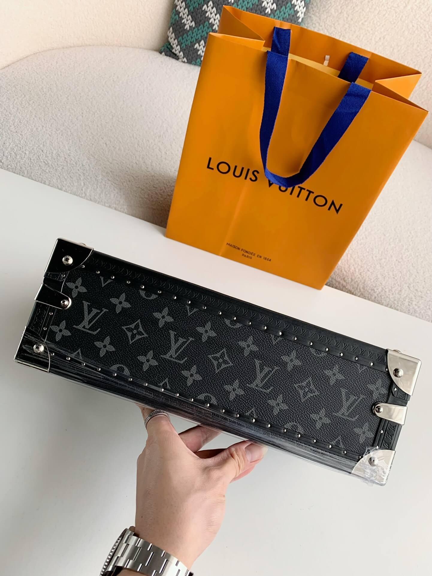 LV Coffret 8 Montre Watch Case "Black" - tntwear1