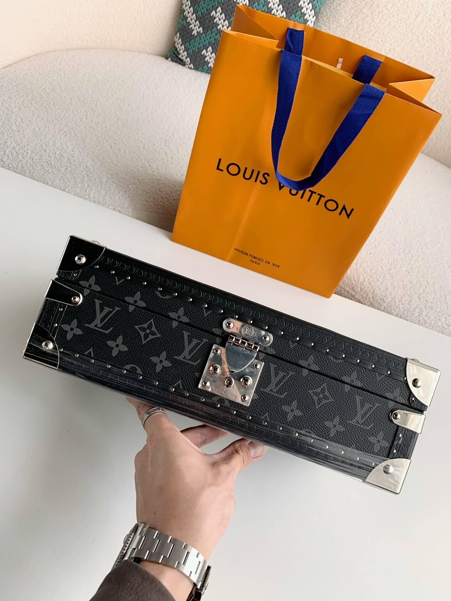 LV Coffret 8 Montre Watch Case "Black" - tntwear1