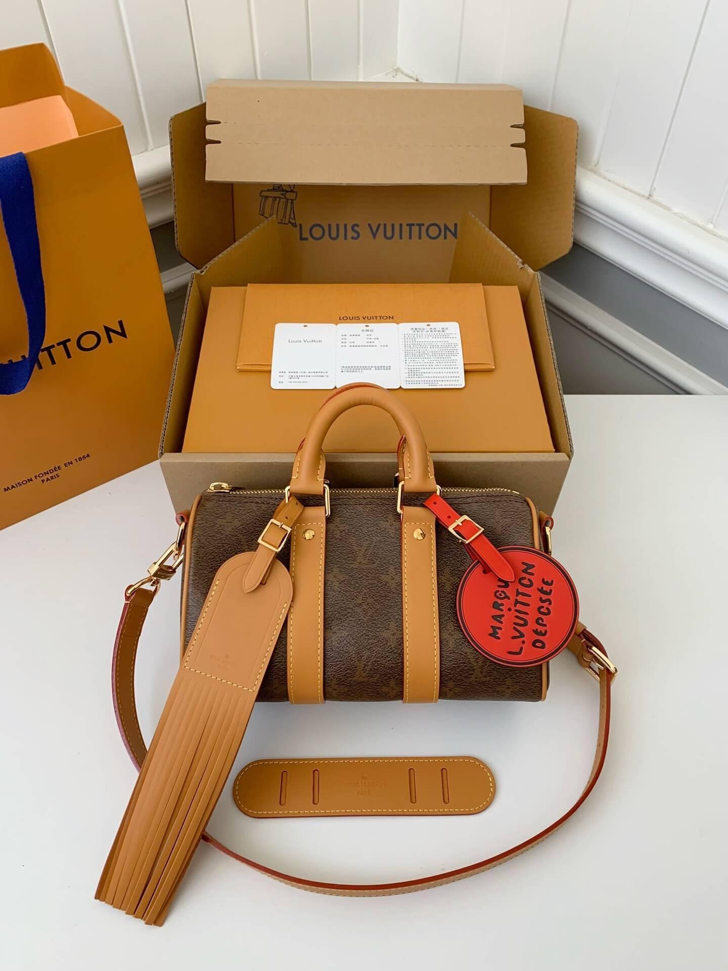 LV Keepall Bandoulière 25 Monogram Duffle Bag - tntwear1