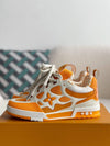 LV Skate White Orange Sneaker - tntwear1