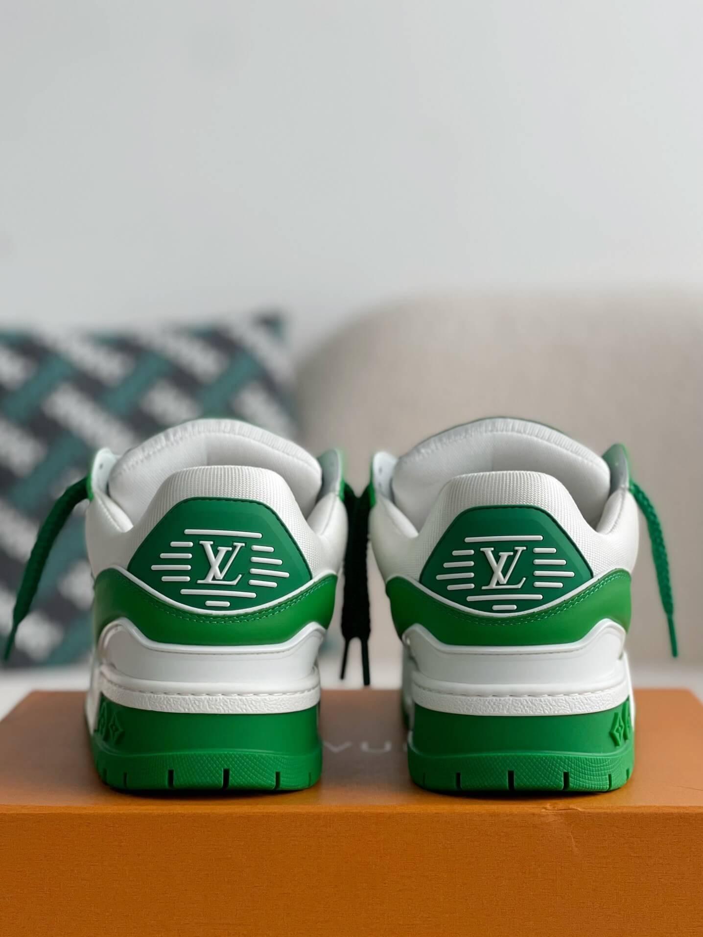 LV Trainer Green Maxi Sneaker - tntwear1