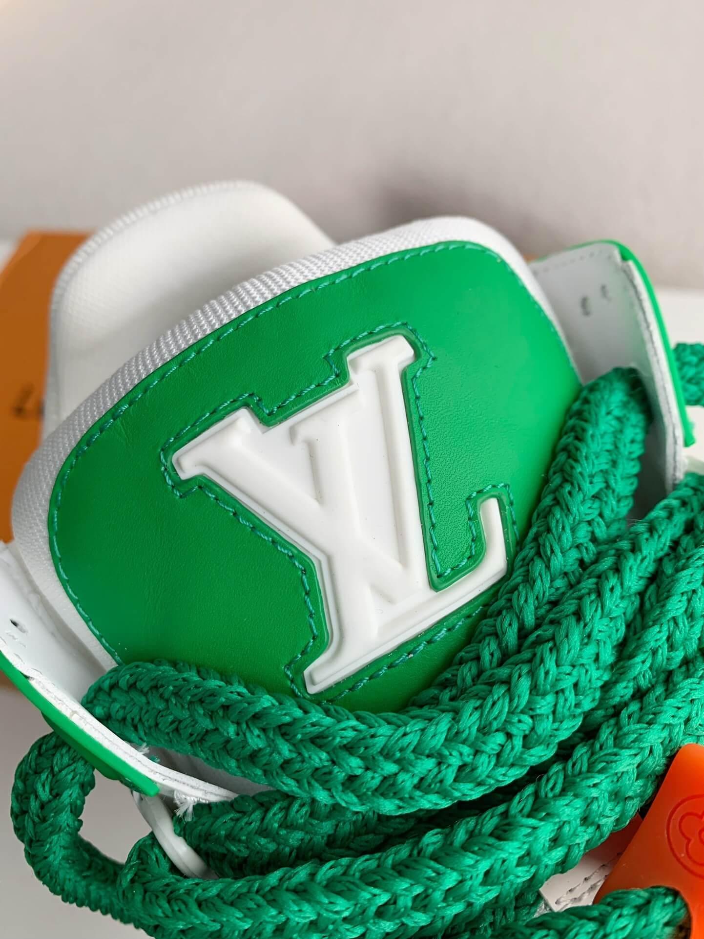 LV Trainer Green Maxi Sneaker - tntwear1