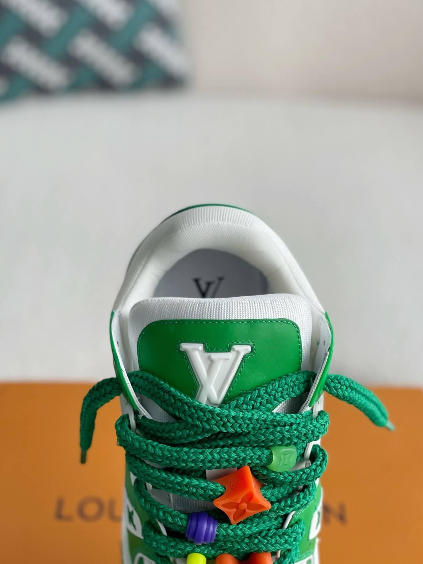 LV Trainer Green Maxi Sneaker - tntwear1