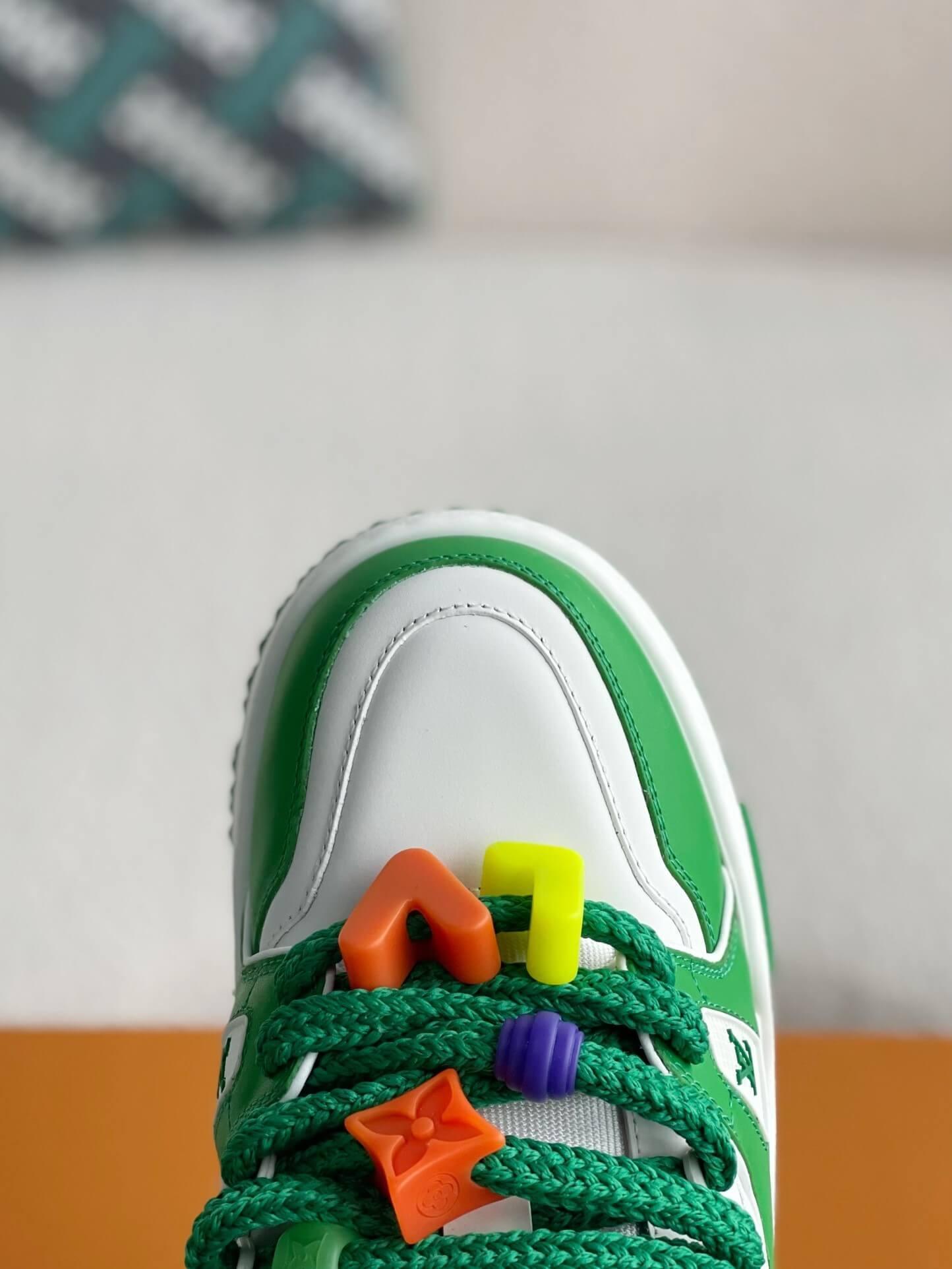 LV Trainer Green Maxi Sneaker - tntwear1