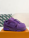 LV Trainer Purple Maxi Sneaker - tntwear1