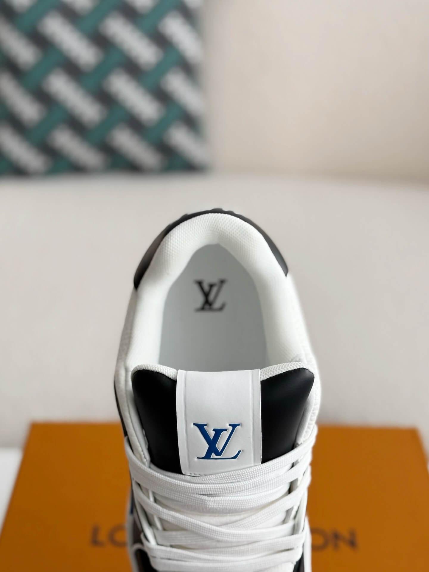 LV Trainer #54 Low Blue Sneaker - tntwear1