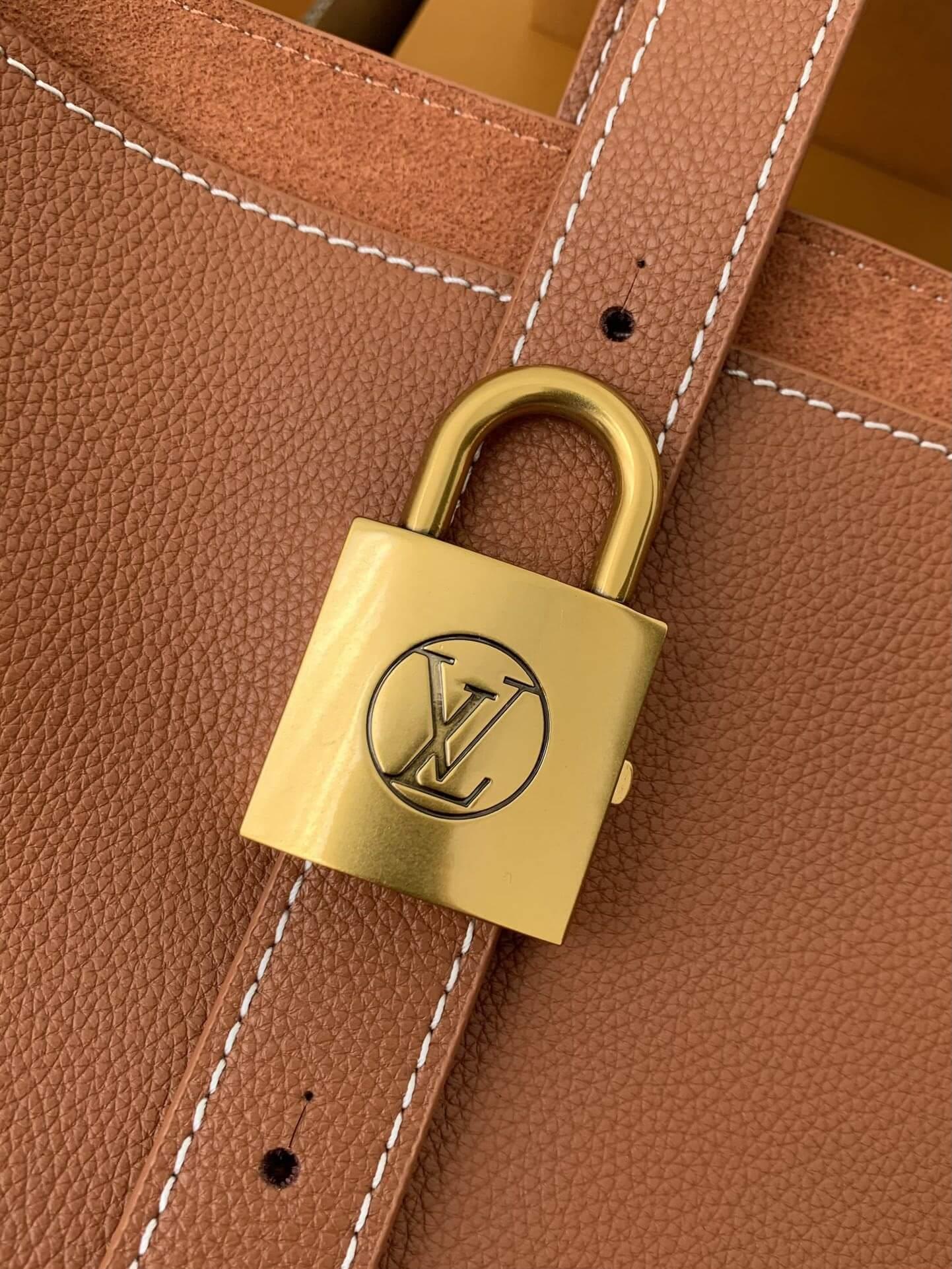 Louis Vuitton Low Key Cabas MM Cognac Women Hangbag - tntwear1