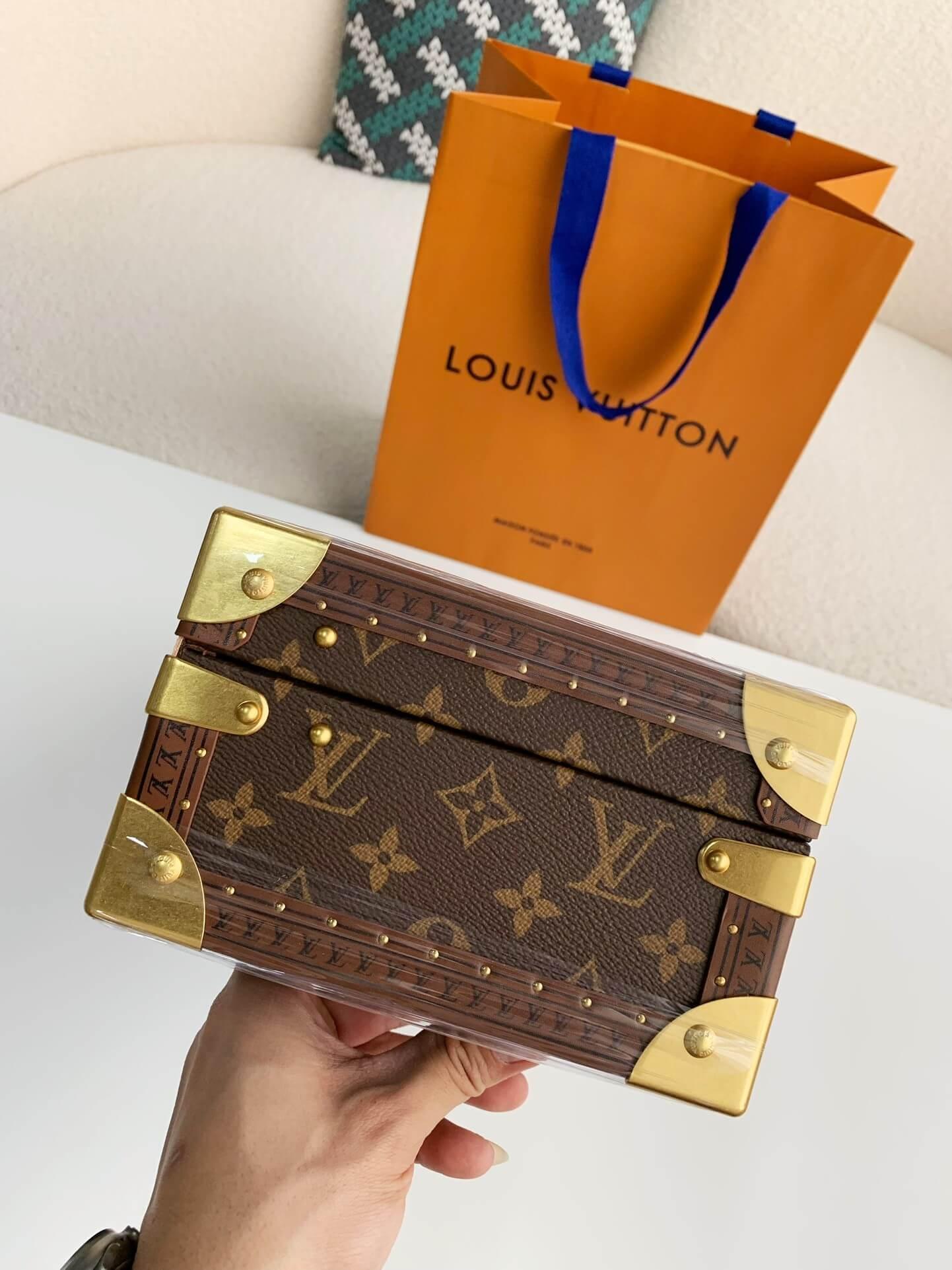 Louis Vuitton Monogram Coffret 8 Montre Watch Case "Brown" - tntwear1