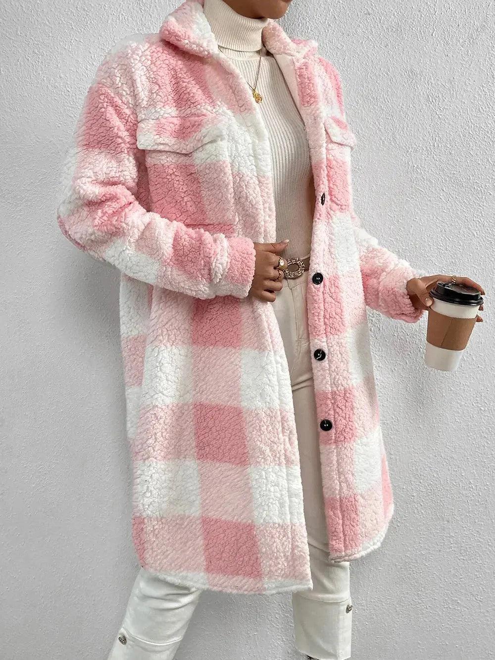 Lumia Checkered Coat - tntwear1