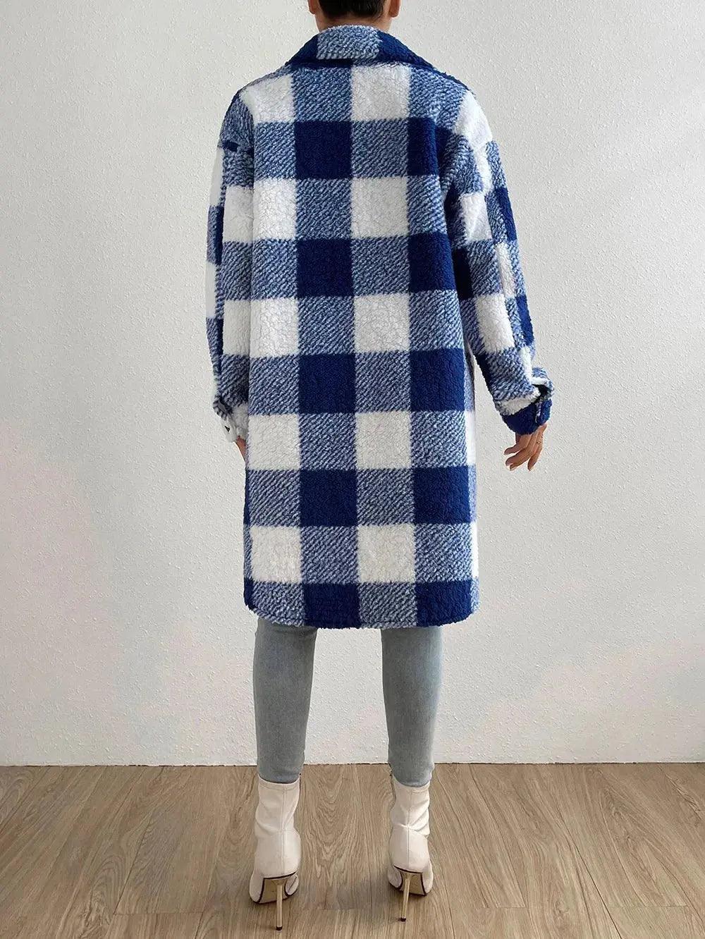 Lumia Checkered Coat - tntwear1