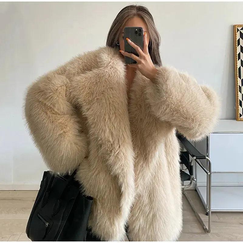 Luxy Fur Coat - tntwear1