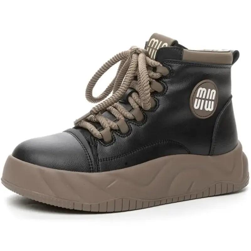 Macao Platform Booties - tntwear1