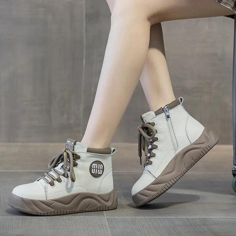 Macao Platform Booties - tntwear1