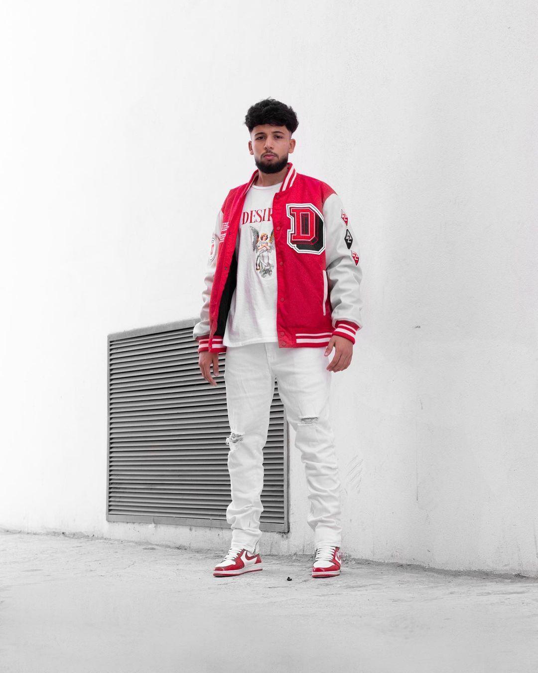 Tntwear® - Alphabet Embroidered Jackets -1309 - tntwear1